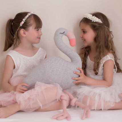 Avis Grande peluche en coton, Flamant rose Sevira Kids 2