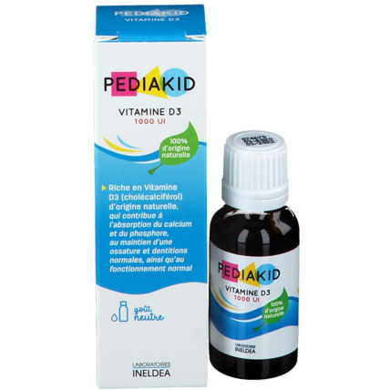 Pediakid Vitamine D3 gouttes - Croissance et immunité