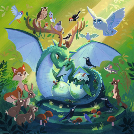 Avis Puzzle Licorne, dragon et fée - de 5 ans RAVENSBURGER 3