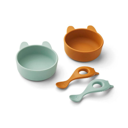 Avis Coffret repas Evan Rabbit - mustard / Peppermint mix LIEWOOD 1