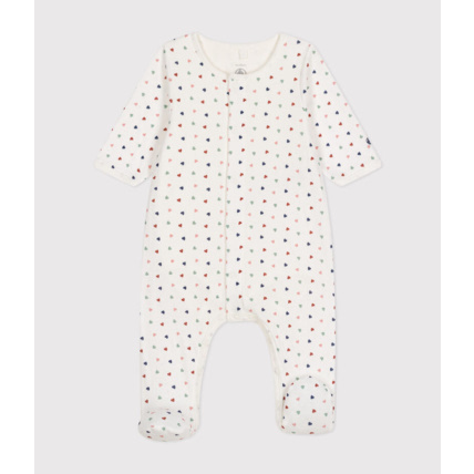 Avis Bodyjama imprimés mini cœurs en tubique bébé Marshmallow multicolor Petit Bateau 1