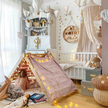 Avis Trophée mural enfant en lin, Ours Charles Sevira Kids 6