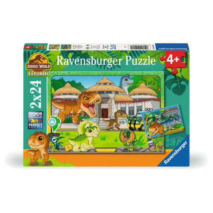 Avis Puzzle Vivre en terre sauvage / Jurassic World Explorers - de 4 ans RAVENSBURGER 1
