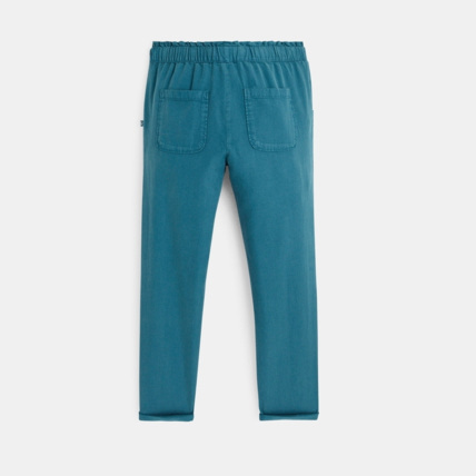 Avis Pantalon paperbag couleur vert fille OKAIDI 5