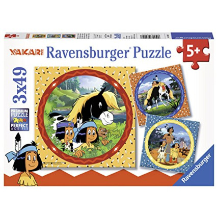 Avis Puzzle - Yakari l'indien - 3x49 pièces RAVENSBURGER 1