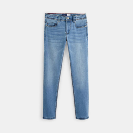 Avis Jean slim hyper stretch bleu garçon OKAIDI 1
