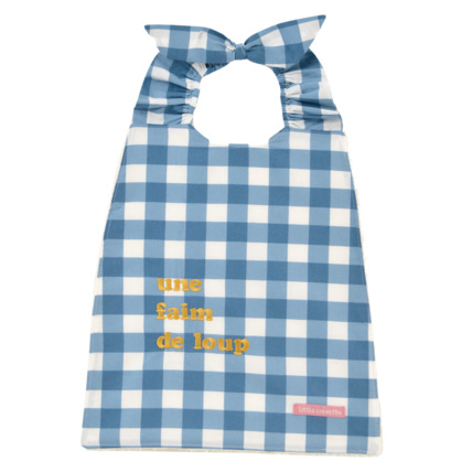 Avis Bavoir élastiqué vichy little crevette 2