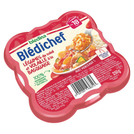 Avis BLEDICHEF Légumes du soleil et volaille à la basquaise Blédina 2