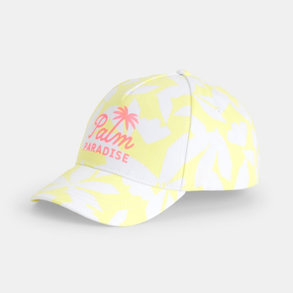 Avis Casquette à visière imprimée jaune fille OKAIDI 2