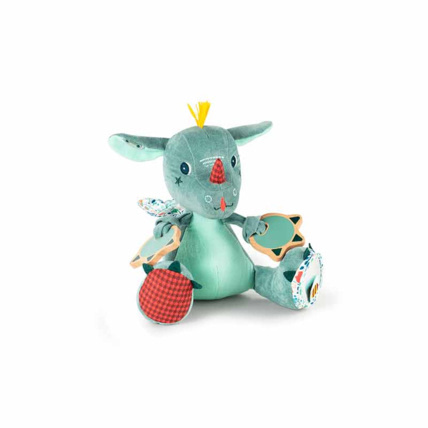 Avis Peluche multi-activités Joe le Dragon Lilliputiens 1