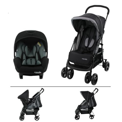 Avis Poussette TEXAS 2 en 1 + siège auto i-Size BEONE Nania 1