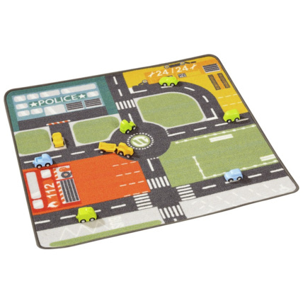 Avis Maxi lot de tapis de circulation la ville & ses métiers et 9 véhicules Wesco 1
