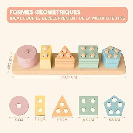 Avis Jouets Montessori à empiler SWEETY FOX 5