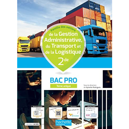 Avis Gestion-Administration/Transport-Logistique 2nde Bac Pro - Livre élève - Éd. 2022 Hachette Éducation 1