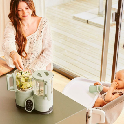 Avis Robot cuiseur en verre Nutribaby Glass Celadon Babymoov 4