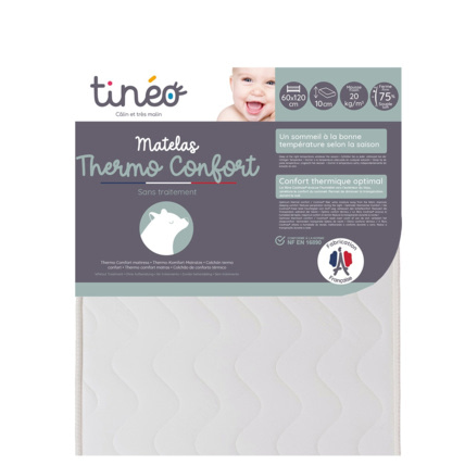 Avis Matelas bébé Thermo Confort TINEO 1