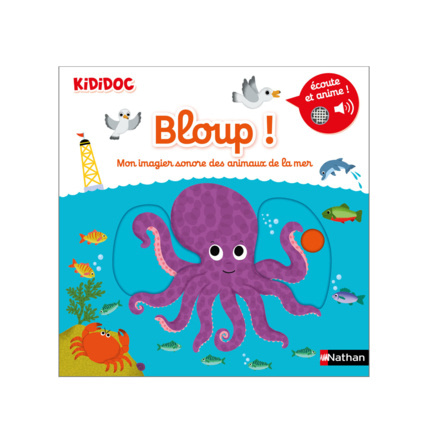 Avis Livre Bloup ! Mon imagier sonore des animaux de la mer - Kididoc NATHAN 1