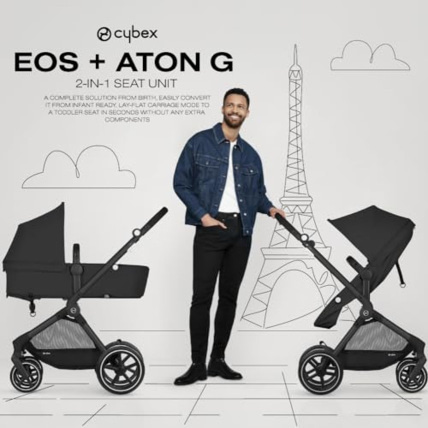 Avis EOS Poussette de voyage 5 en 1 + siège auto Aton G CYBEX 2