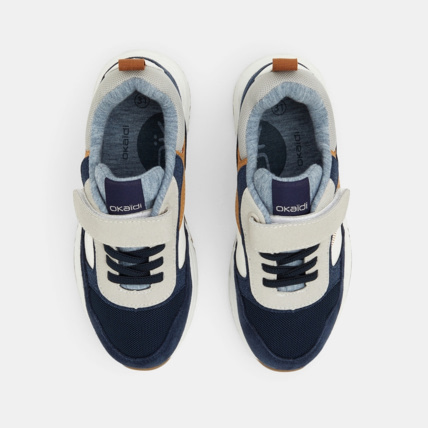 Avis Running dadshoes lacets et scratch blanc garçon OKAIDI 2