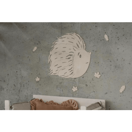 Avis Décoration murale - Hérisson en bois Mon Lit Cabane 4