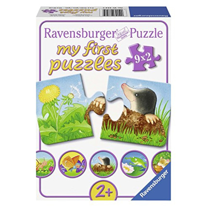 Avis Puzzle - Mes premiers puzzles - Animaux dans le jardin - 9x2 pièces RAVENSBURGER 1