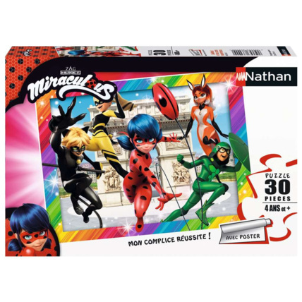 Avis Puzzle Ladybug et ses amis super-héros / Miraculous - de 4 ans RAVENSBURGER 1