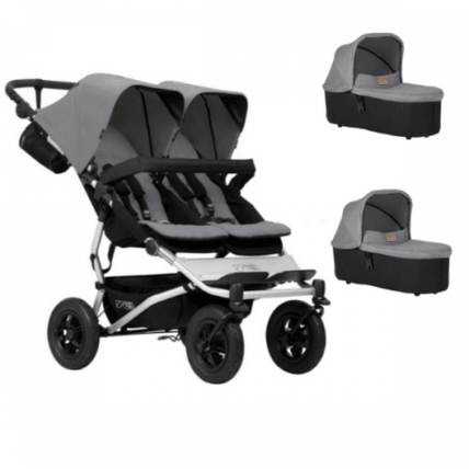 Avis Poussette double Duet V3.2 + 2 nacelles Plus Mountain Buggy 1