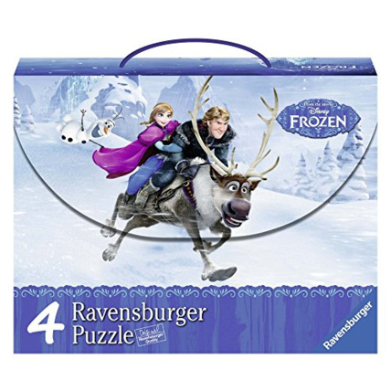 Avis 4 casse-tête en valise - La reine des neiges RAVENSBURGER 1
