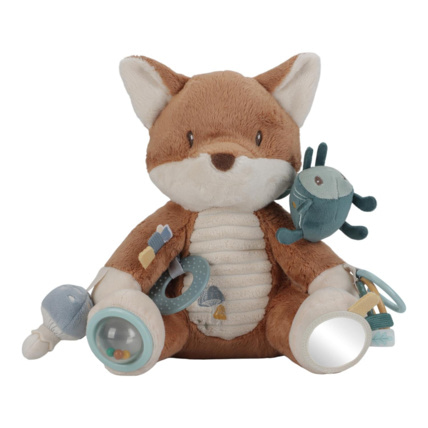 Avis Peluche d'activités renard Forest Friends LITTLE DUTCH 1