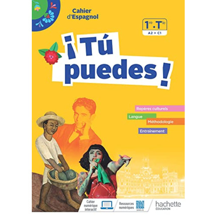 Avis ¡Tú Puedes! - Espagnol 1re-Tle - Livre cahier - Ed. 2022 Hachette Éducation 1