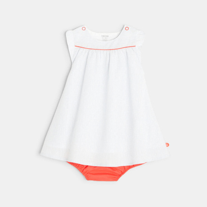 Avis Robe chasuble rayée et bloomer OBAÏBI 1