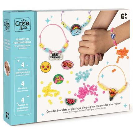 Avis 12 bracelets plastique dingue CRÉA & CIE 1