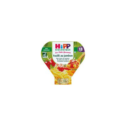 Avis Fusilli au jambon 260 g dès 18 mois HIPP 1