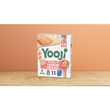 Avis Haché de Saumon sauvage pour bébé Yooji 1