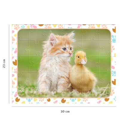 Avis Puzzle Chaton roux et bébé canard - de 4 ans RAVENSBURGER 3