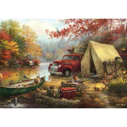 Avis Puzzle Chuck Pinson - Share the Outdoors GRAFIKA 1
