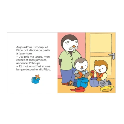 Avis Livre T'choupi part à l'aventure NATHAN 3