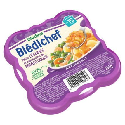 Avis BLEDICHEF Petits légumes et mousseline de patate douce Blédina 3