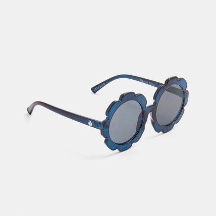 Avis Lunettes de soleil fleurs bleu fille OKAIDI 1
