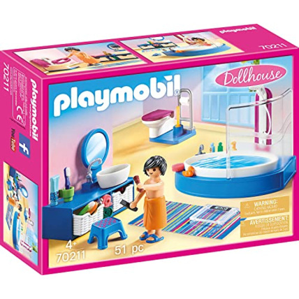 Avis Figurines Salle de Bain avec baignoire PLAYMOBIL 1