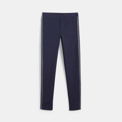 Avis Jegging à bande bleu fille OKAIDI 1