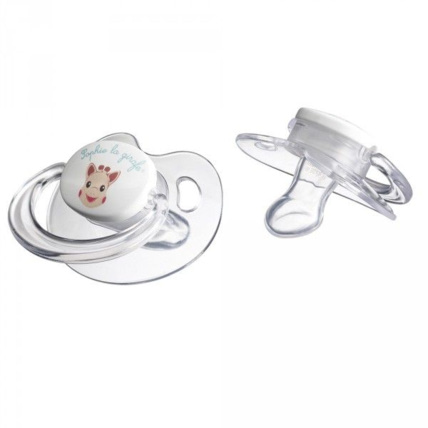 Avis Lot de 2 sucettes silicone 0-6 mois Sophie la Girafe VULLI 1