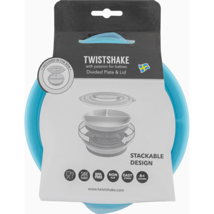 Avis Assiette creuse compartimentée anti-dérapante TWISTSHAKE 2