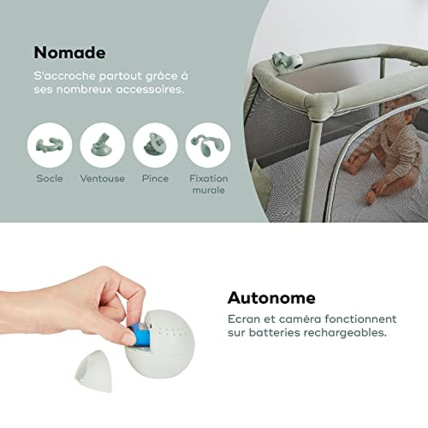 Avis Babyphone vidéo Nomade Yoo Go+ Babymoov 4