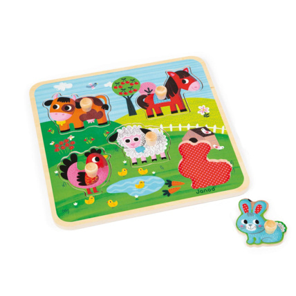 Avis Puzzle Ferme du bonheur JANOD 1