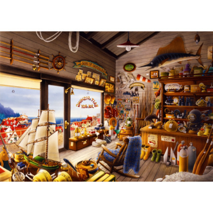 Avis Puzzle Joe & Roy Bait & Fishing Shop BLUEBIRD PUZZLE 1