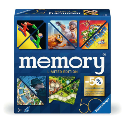 Avis Grand memory 50 ans - de 3 ans RAVENSBURGER 1