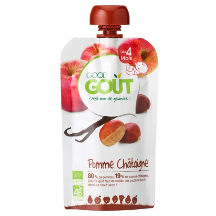 Avis Compoté pomme-châtaigne BIO Good Goût 1