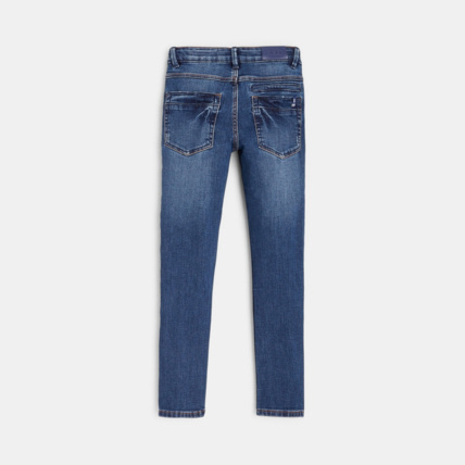 Avis Jean skinny denim chaud stone bleu garçon OKAIDI 4