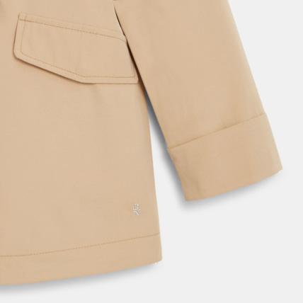 Avis Trench déperlant à capuche beige fille OKAIDI 5